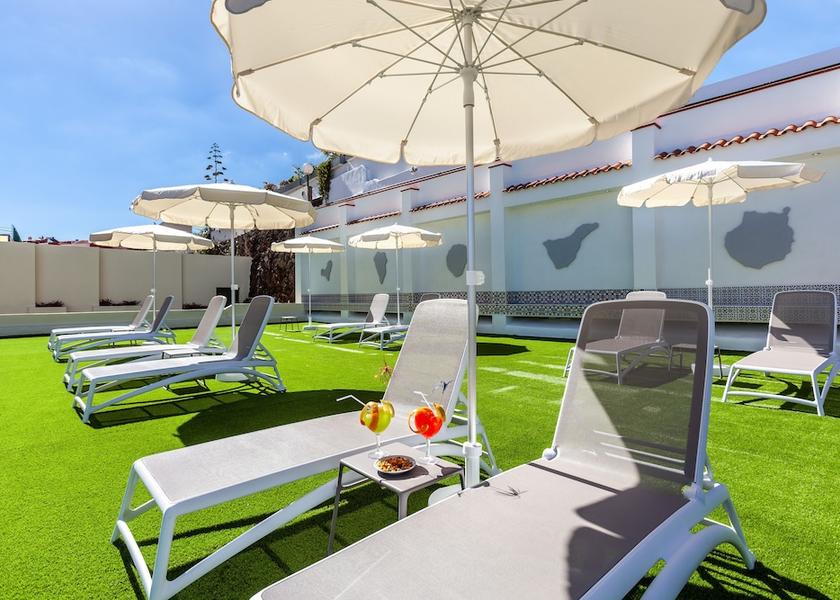 Canary Islands Los Realejos Poolside bar