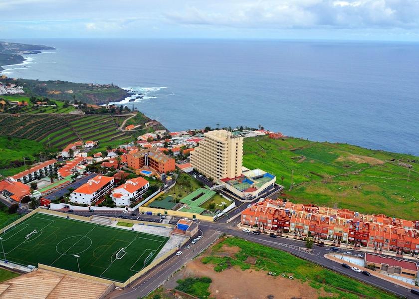 Canary Islands Los Realejos Aerial view