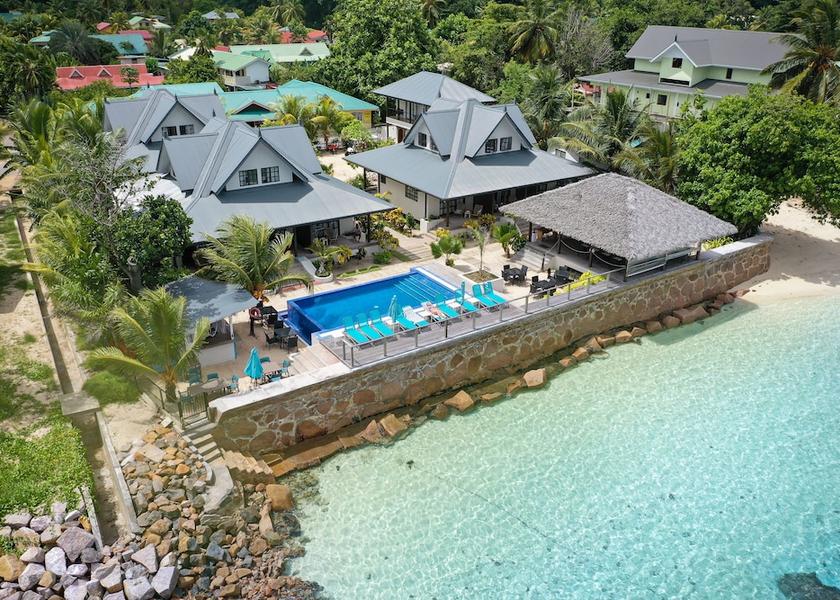  La Digue Aerial view