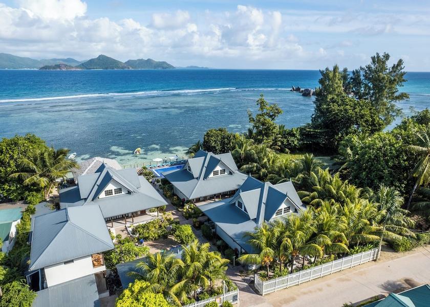  La Digue Aerial view