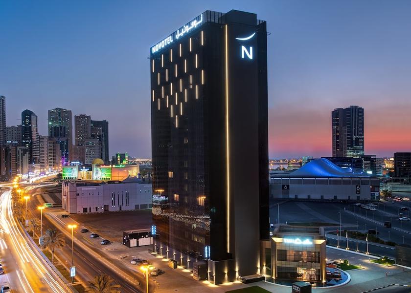  Sharjah Front of property - evening/night