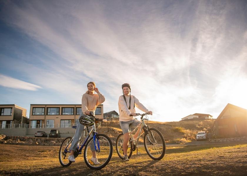 Canterbury Lake Tekapo Bicycling