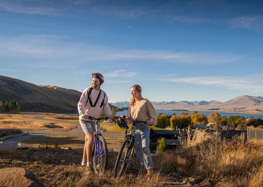 Canterbury Lake Tekapo Bicycling