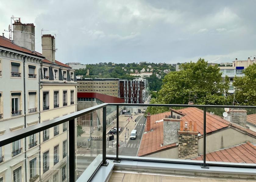 Auvergne-Rhone-Alpes Lyon Terrace