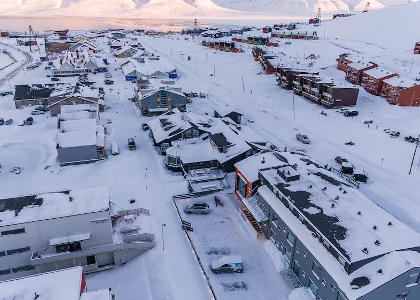  Longyearbyen Aerial View