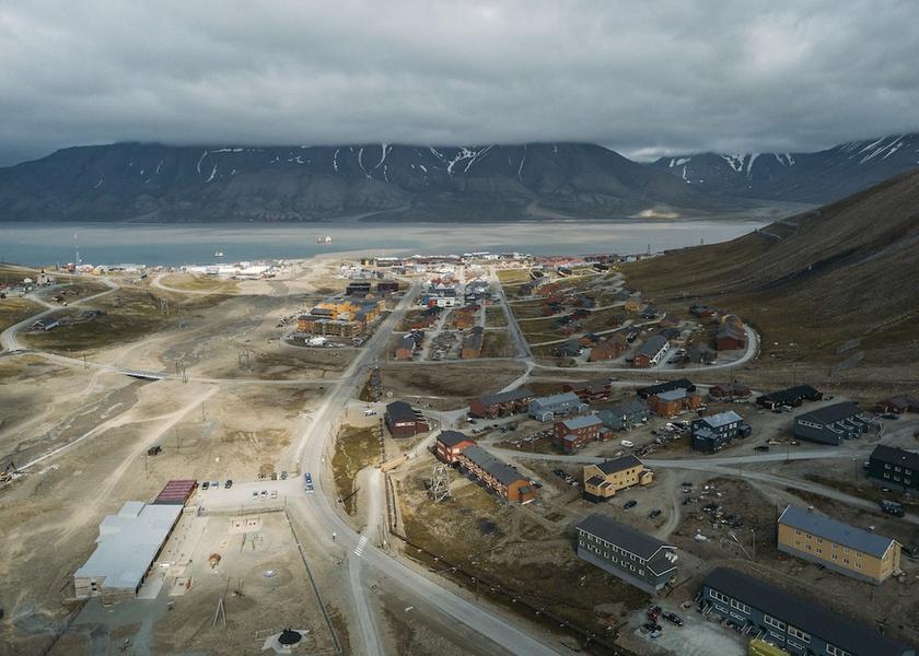  Longyearbyen Aerial View
