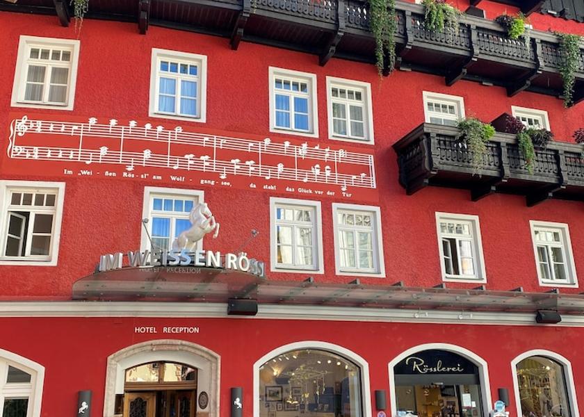 Upper Austria Sankt Wolfgang im Salzkammergut Exterior Detail