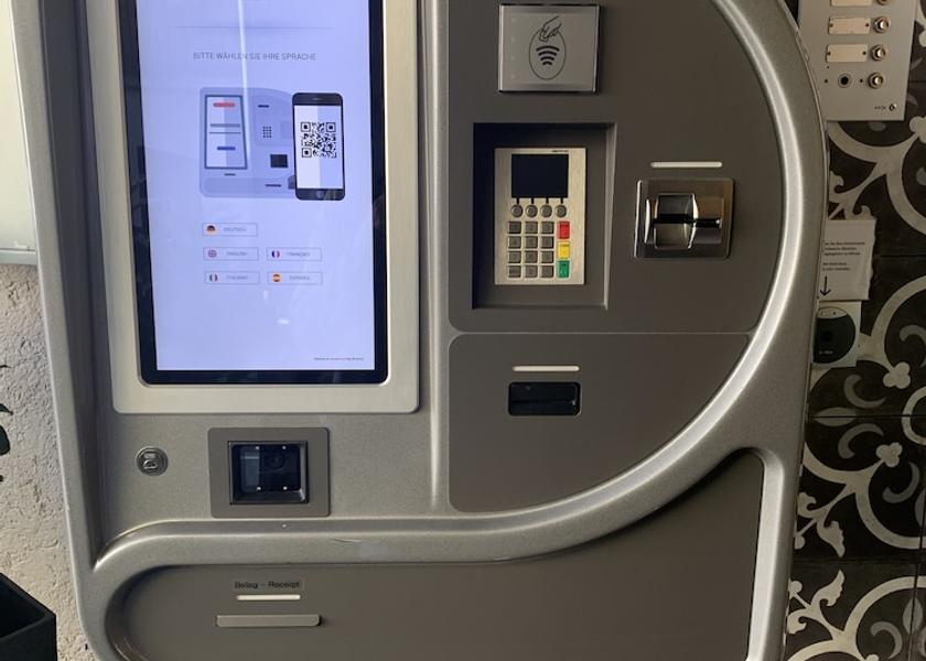 Canton of Zurich Winterthur Check-in Check-out Kiosk