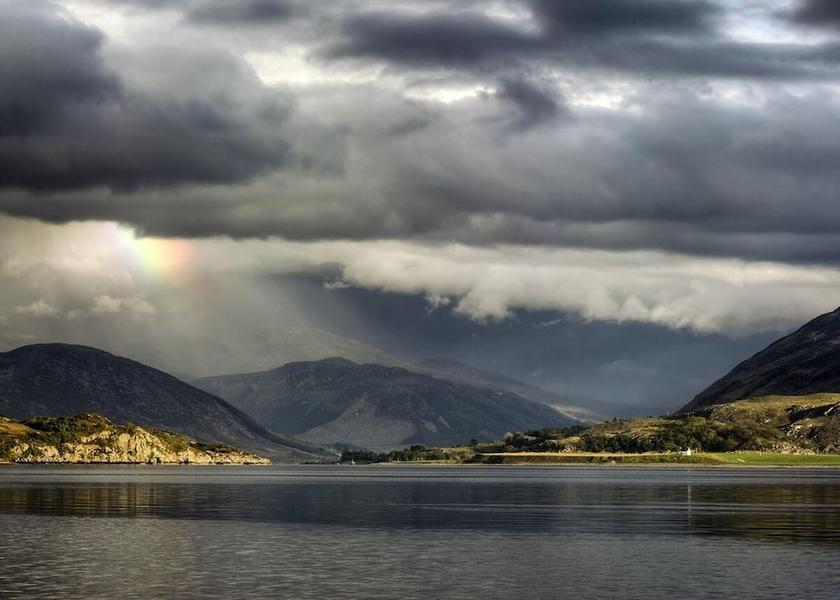 Scotland Ullapool View from Property