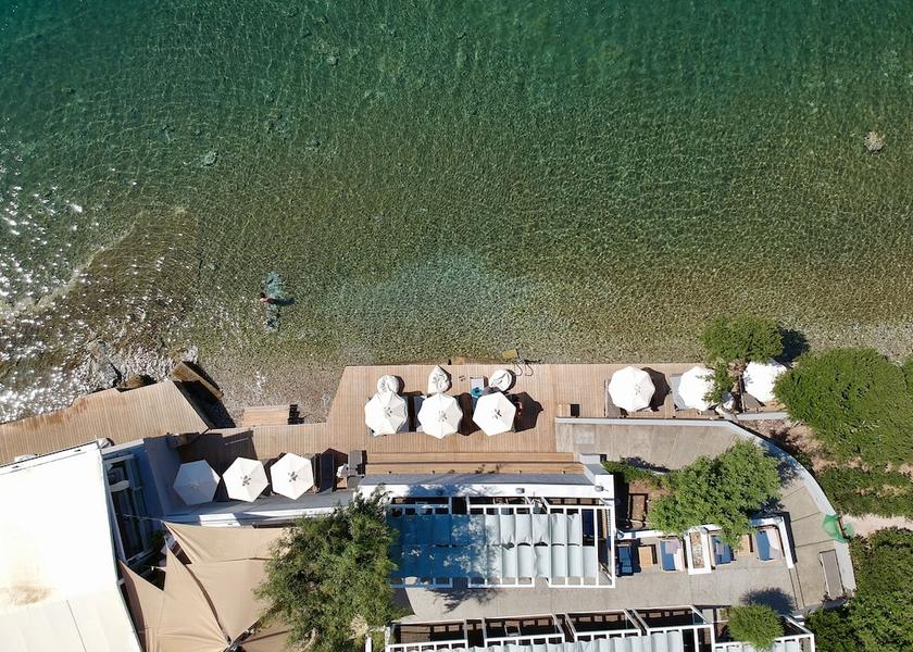 Peloponnese Region Loutraki-Agioi Theodoroi Aerial view