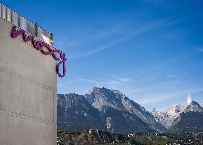 Valais Sion Exterior Detail