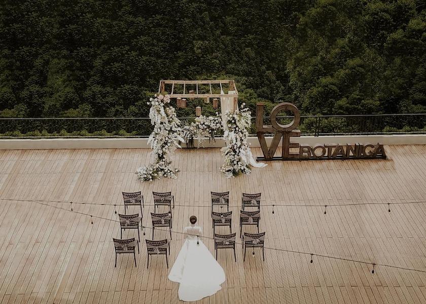 West Java Cisarua Outdoor wedding area