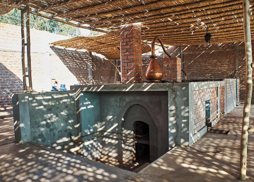 Ica (region) Nazca Exterior Detail