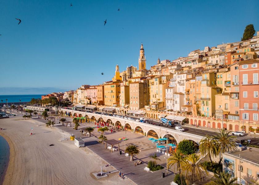 Provence - Alpes - Cote d'Azur Menton Exterior Detail