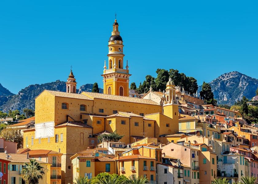 Provence - Alpes - Cote d'Azur Menton Exterior Detail