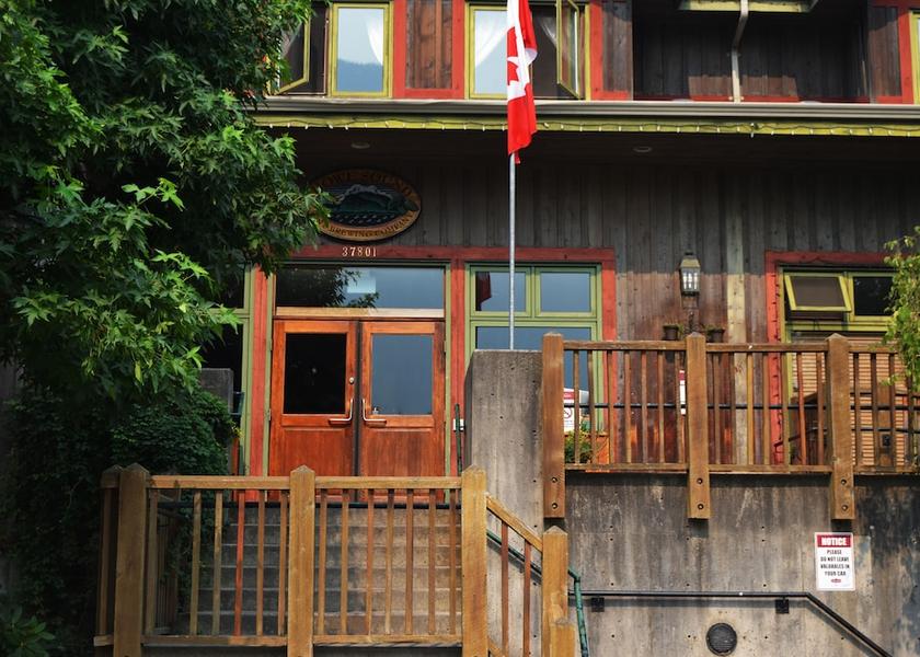 British Columbia Squamish Facade