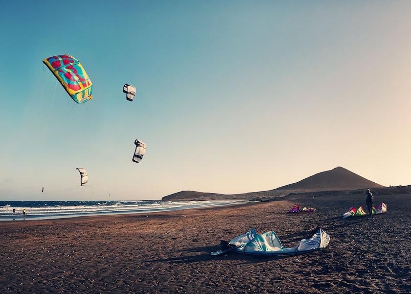 Canary Islands Granadilla de Abona Snowboarding