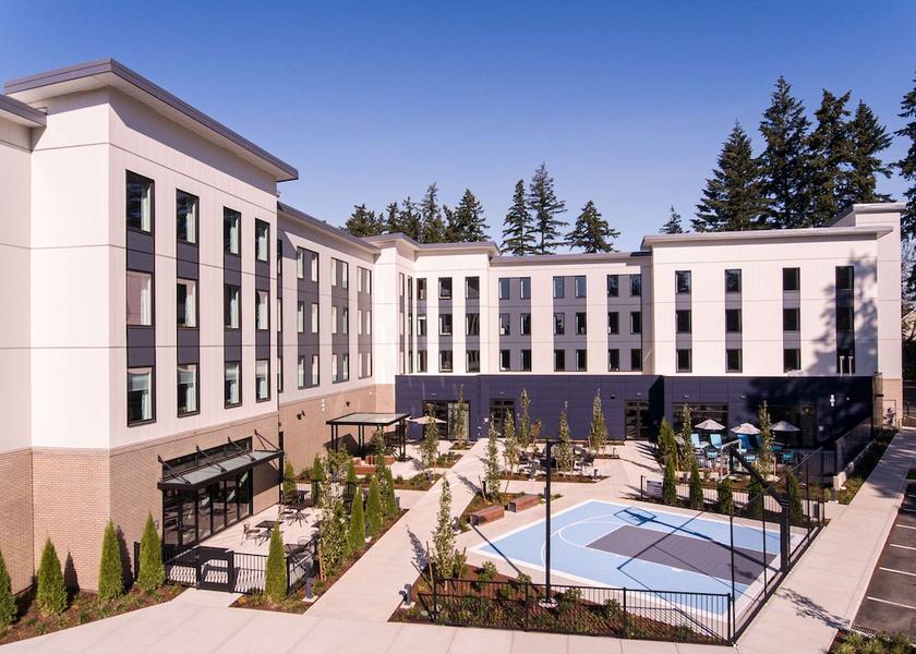 Oregon Wilsonville Basketball Court