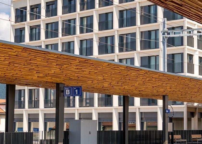 Canton of Fribourg Bulle Exterior Detail