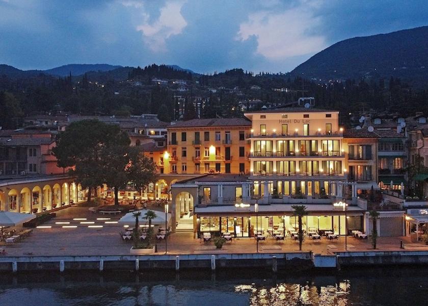 Lombardy Gardone Riviera Aerial View