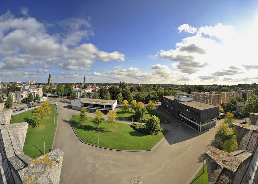 Limburg Sittard Aerial view