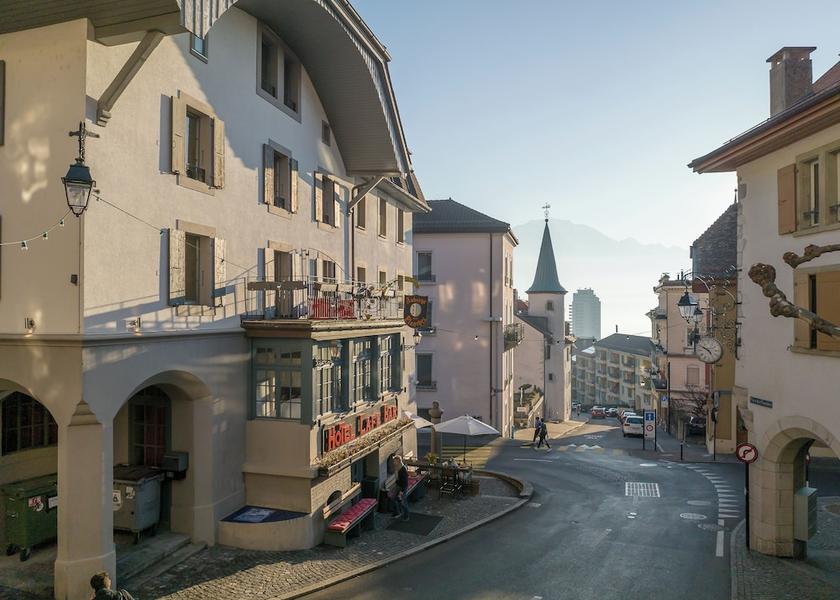 Canton of Vaud Montreux Exterior Detail