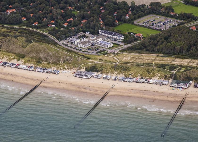 Zeeland Vlissingen Aerial View
