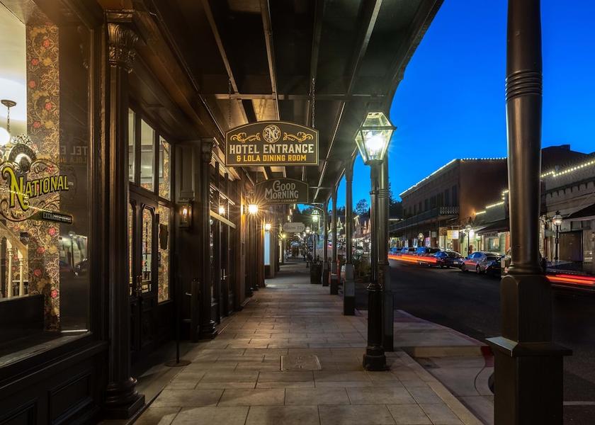 California Nevada City Facade