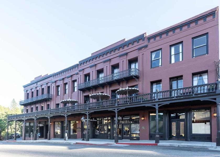 California Nevada City Facade