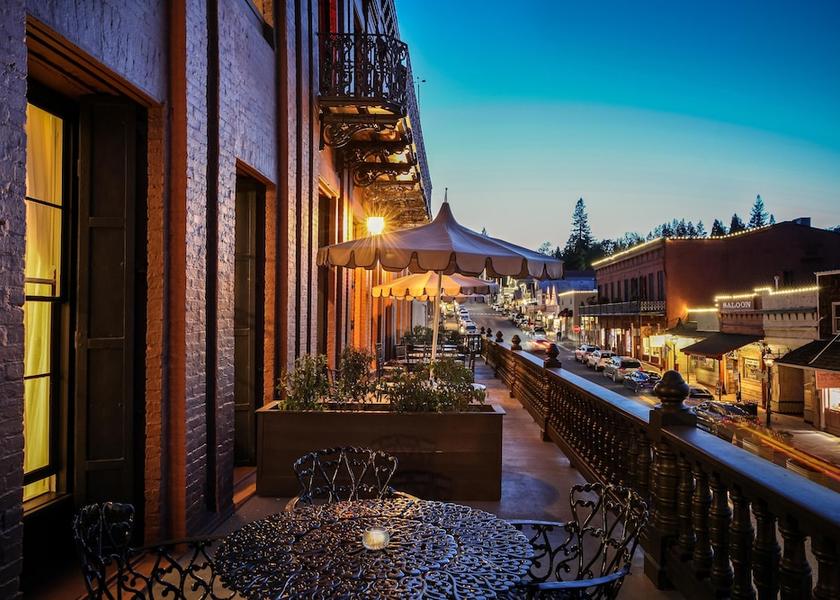 California Nevada City City View from Property