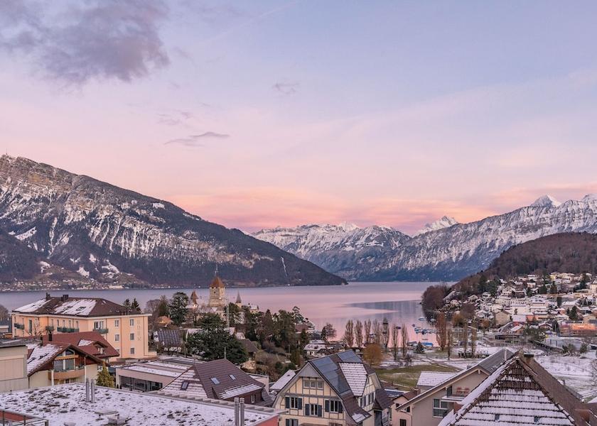 Canton of Bern Spiez Exterior Detail