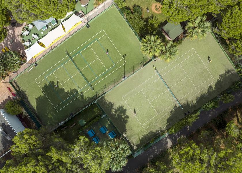 Balearic Islands Santa Eulalia del Rio Tennis Court