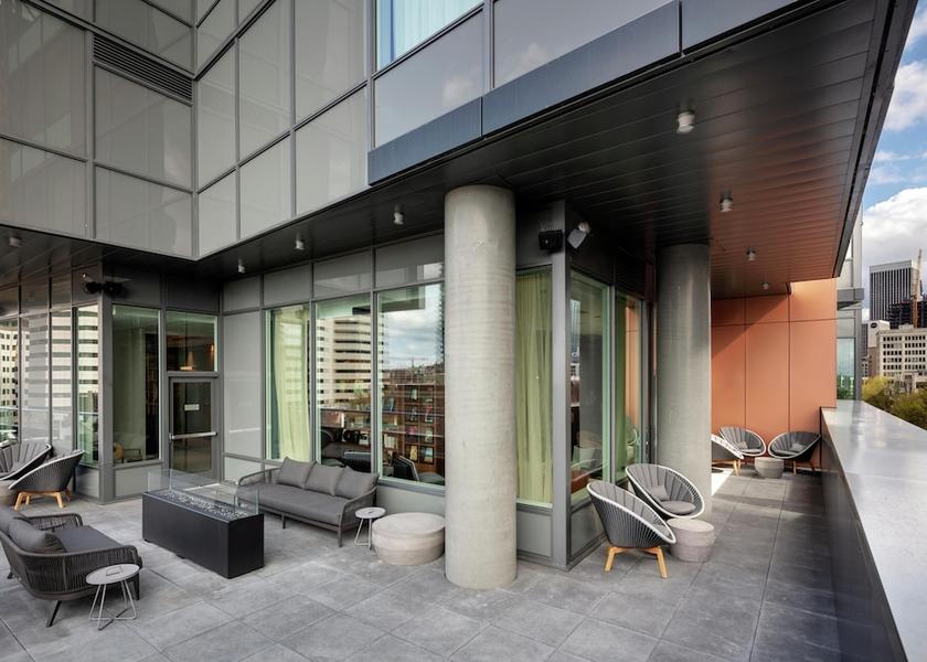 Washington Seattle Terrace/patio
