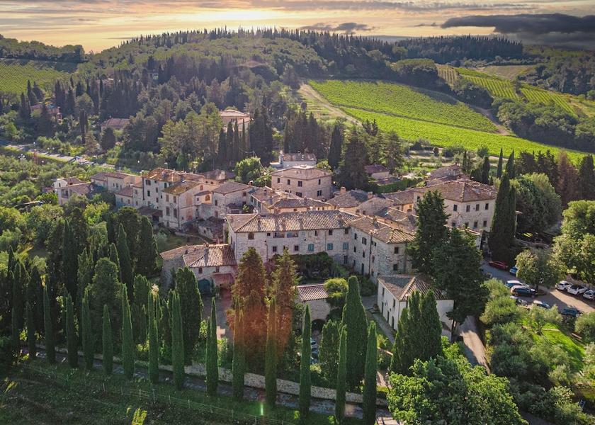 Tuscany Castellina in Chianti Exterior Detail