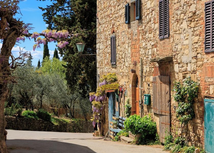 Tuscany Castellina in Chianti Exterior Detail