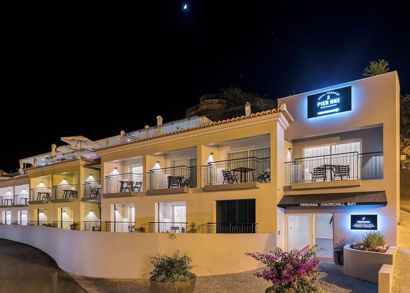 Madeira Region Camara de Lobos Front of property - evening/night