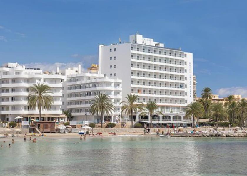 Balearic Islands Ibiza Town Aerial View