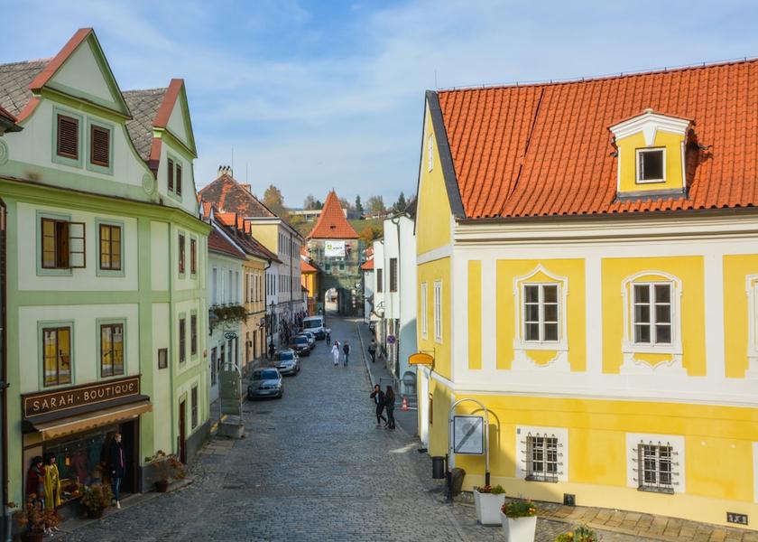 South Bohemia (region) Cesky Krumlov View from Property