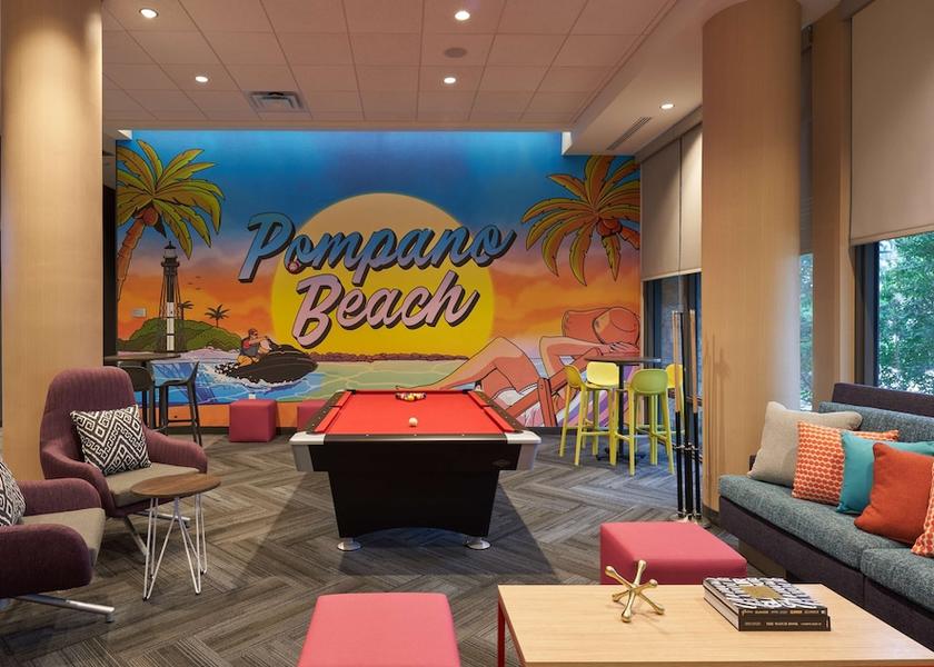 Florida Pompano Beach Lobby