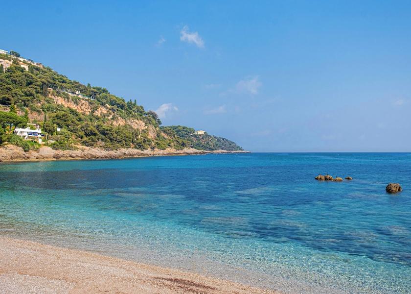 Provence - Alpes - Cote d'Azur Roquebrune-Cap-Martin Beach