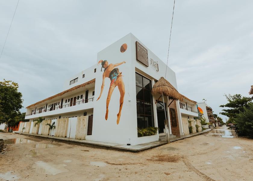 Quintana Roo Isla Holbox Front of property