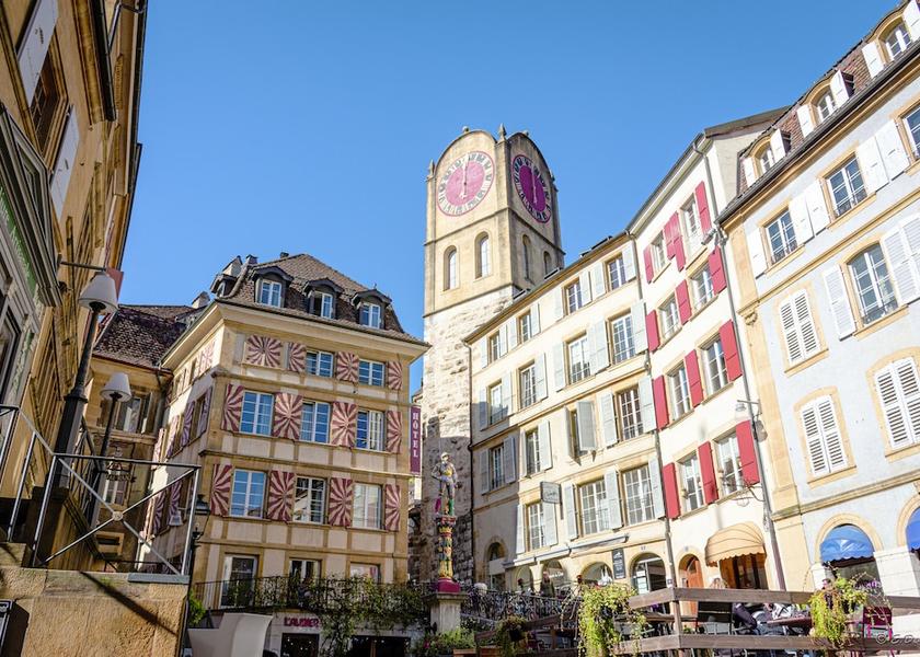 Canton of Neuchatel Neuchatel Exterior Detail