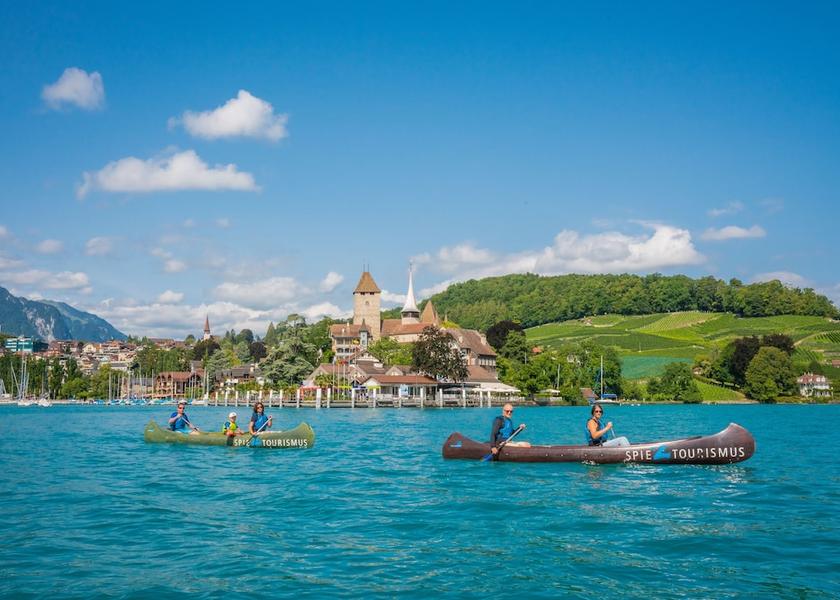 Canton of Bern Spiez Kayaking