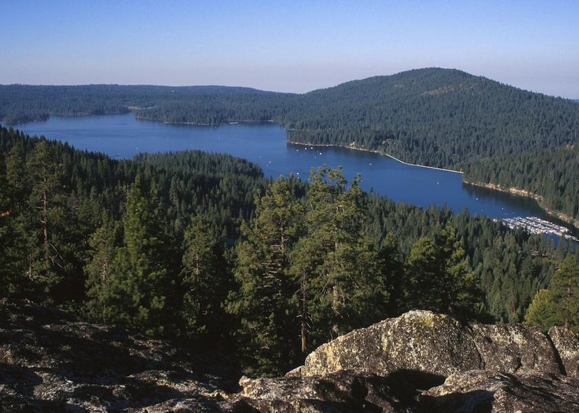 California Shaver Lake Exterior Detail