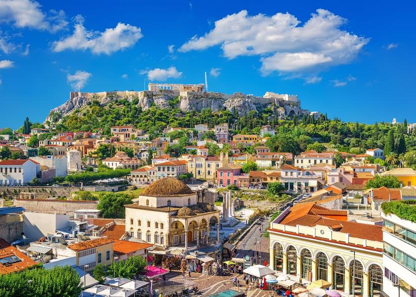 Attica Athens City view