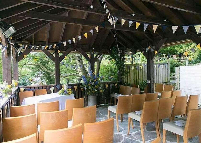 England Tintagel Outdoor Wedding Area
