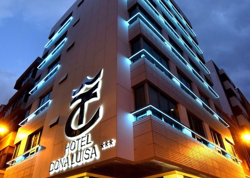 Canary Islands Las Palmas de Gran Canaria Front of property - evening/night