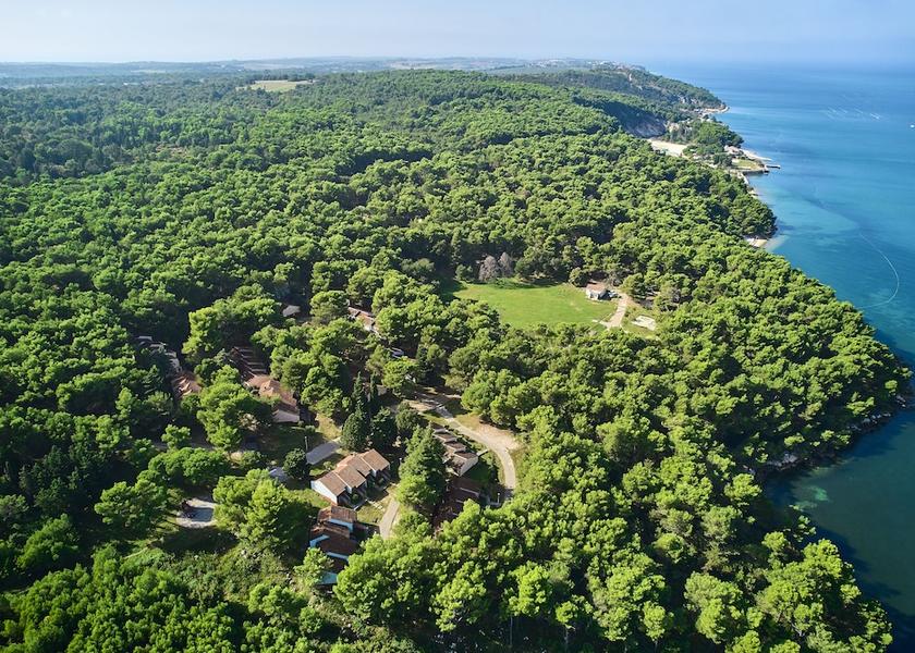 Istria County Buje Aerial View