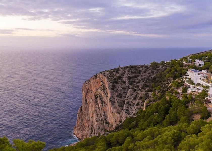 Balearic Islands Sant Joan de Labritja Aerial view