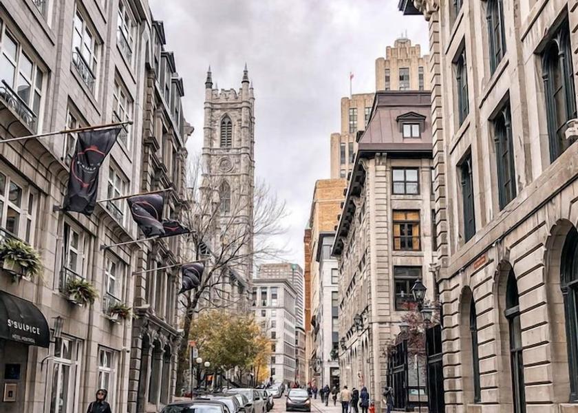 Quebec Montreal Street view
